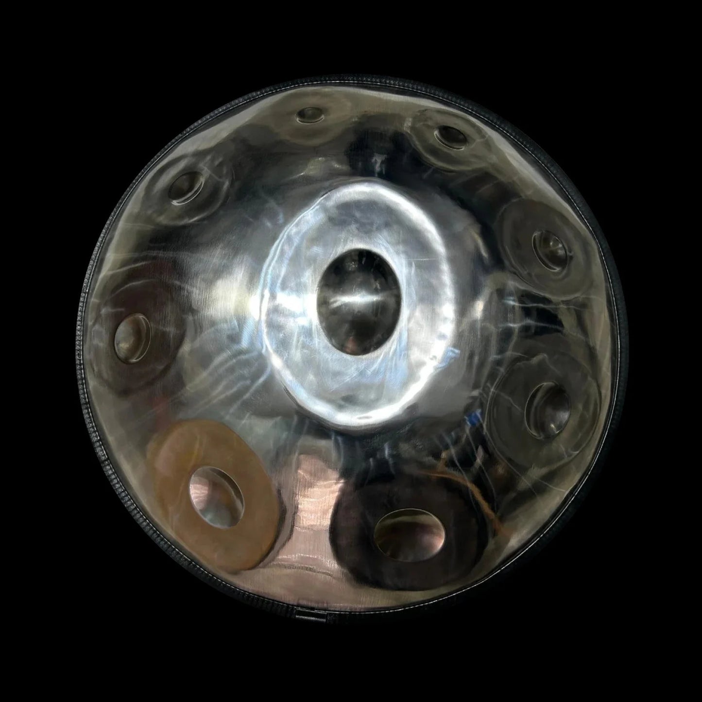 432Hz | 13 Note Handpans | F# Hijaz | Polished Silver | Generation 7 - The Sound Healing Handpan